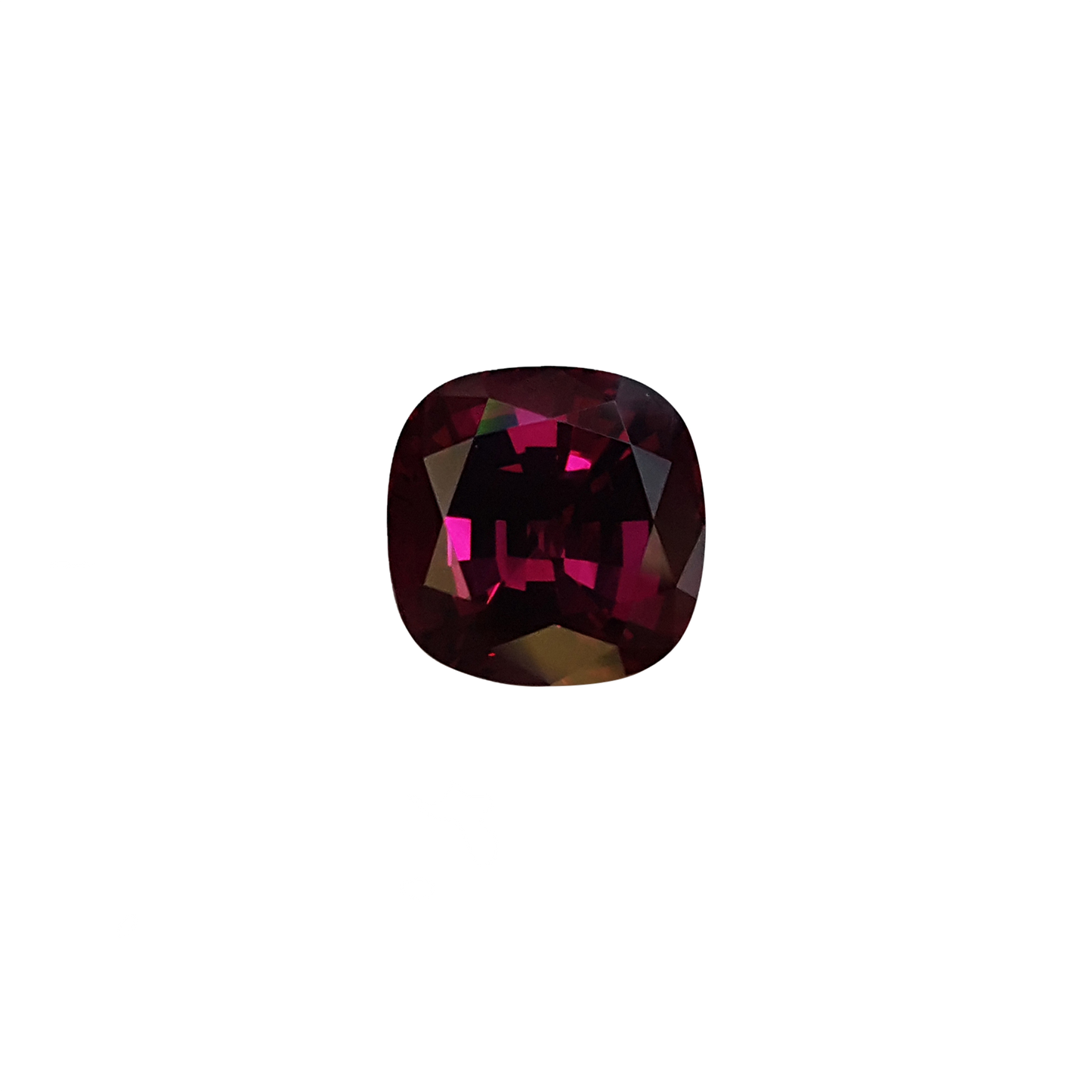 6.73ct Cushion Purple Rhodolite