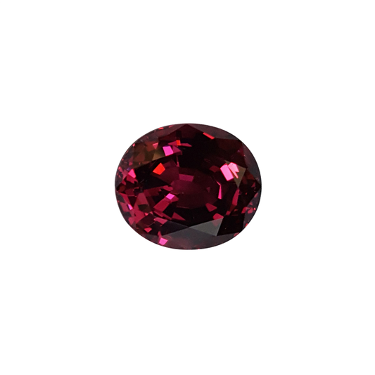 8.23ct Oval AAA Color Rhodolite