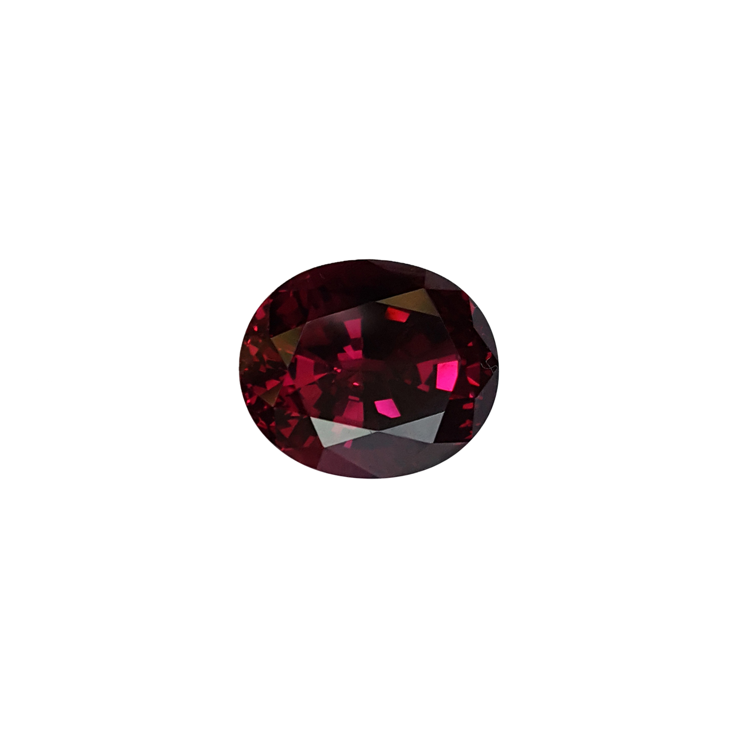 8.86ct Oval Open Burgundy Rhodolite