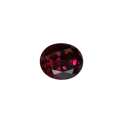8.86ct Oval Open Burgundy Rhodolite