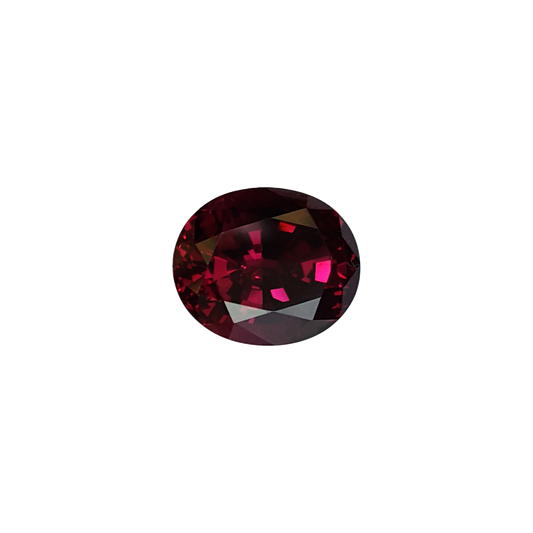 8.86ct Oval Open Burgundy Rhodolite