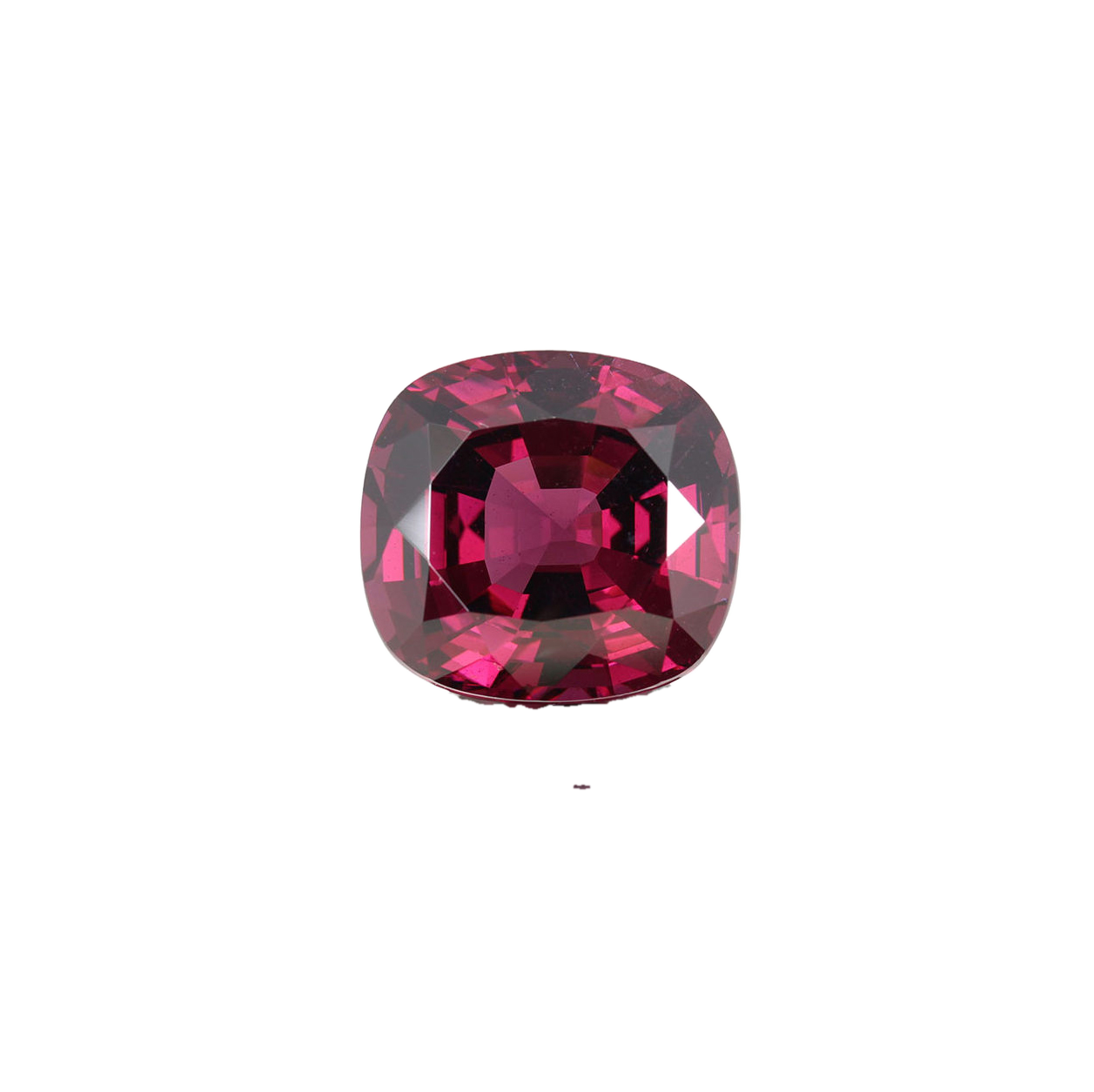 Cushion Deep Burgundy Rhodolite