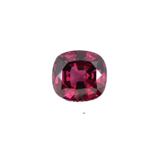 Cushion Deep Burgundy Rhodolite