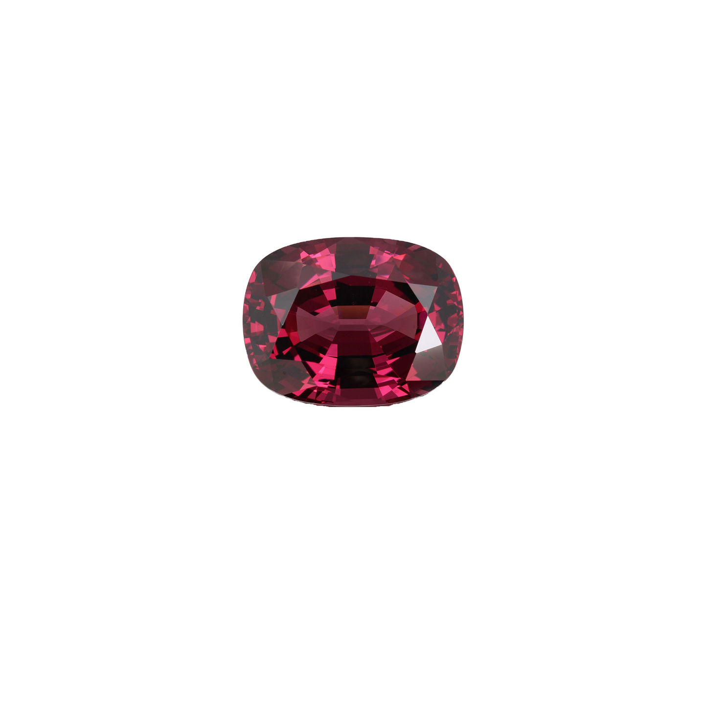 11.26ct Cushion Open Burgundy Rhodolite