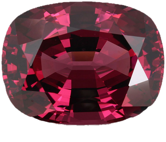 11.26ct Cushion Open Burgundy Rhodolite