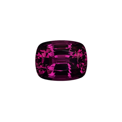 10.39ct Cushion Open Burgundy Rhodolite