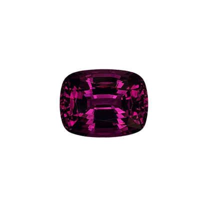 10.39ct Cushion Open Burgundy Rhodolite