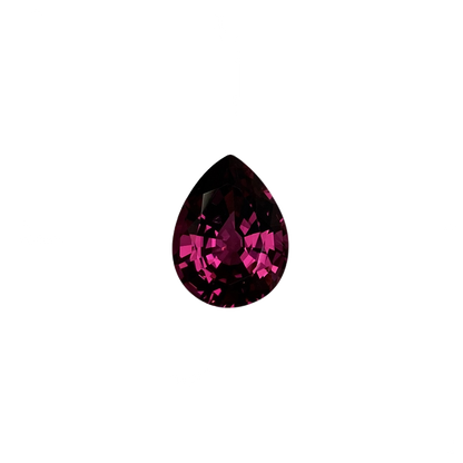 7.34ct Pear Shape Reddish Color Rhodolite