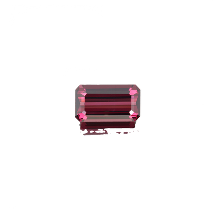 15.53ct Emerald Cut Open Burgundy Rhodolite