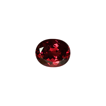 9.75ct Oval Malaya Garnet Hues Rhodolite