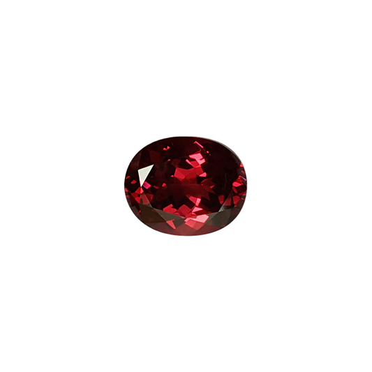9.75ct Oval Malaya Garnet Hues Rhodolite