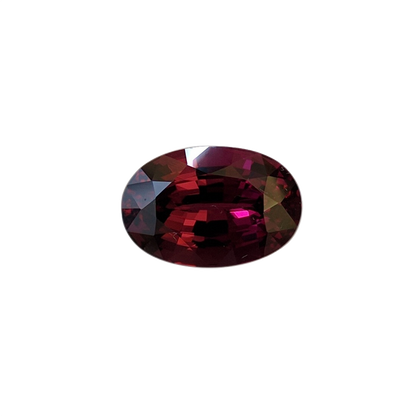 8.12ct Cushion Deep Burgundy Rhodolite