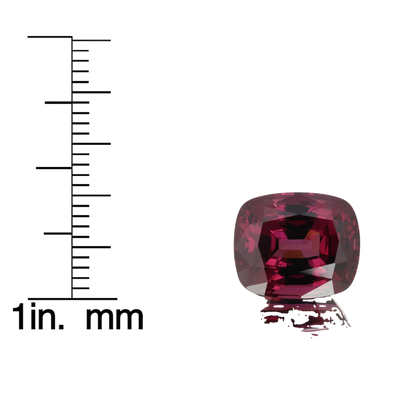 8.84ct Cushion AAA Color Rhodolite