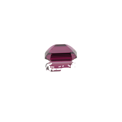 13.36ct Emerald Cut AAA Color Rhodolite