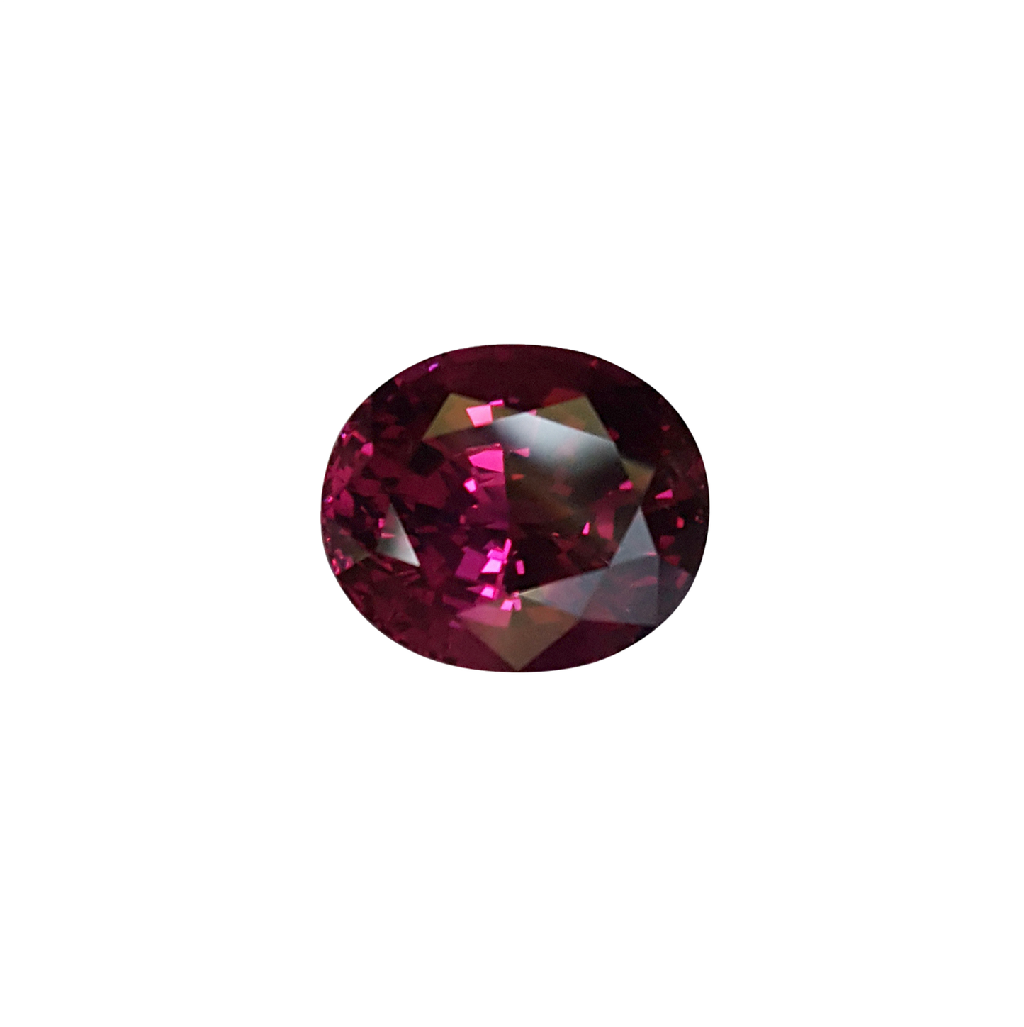 10.54ct Oval AAA Color Rhodolite