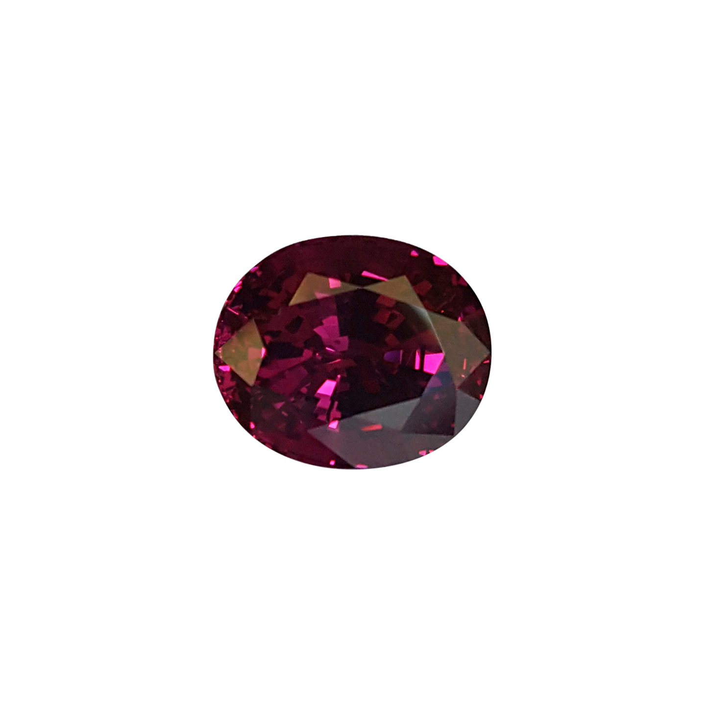 10.54ct Oval AAA Color Rhodolite