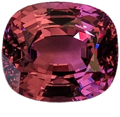 6.29ct Cushion Light Pink Rhodolite