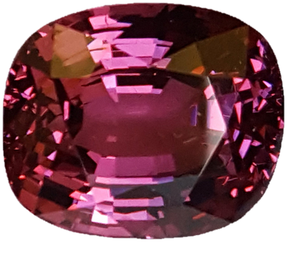 6.29ct Cushion Light Pink Rhodolite