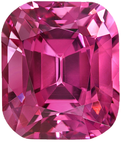 6.29ct Cushion Light Pink Rhodolite