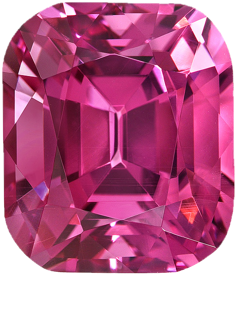 6.29ct Cushion Light Pink Rhodolite