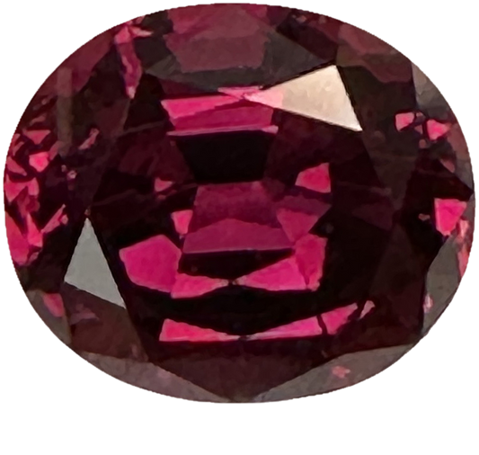 11.16ct Oval AAA Color Rhodolite