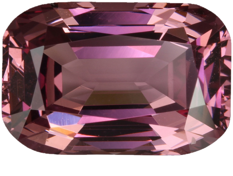 Cushion Light Pink Rhodolite