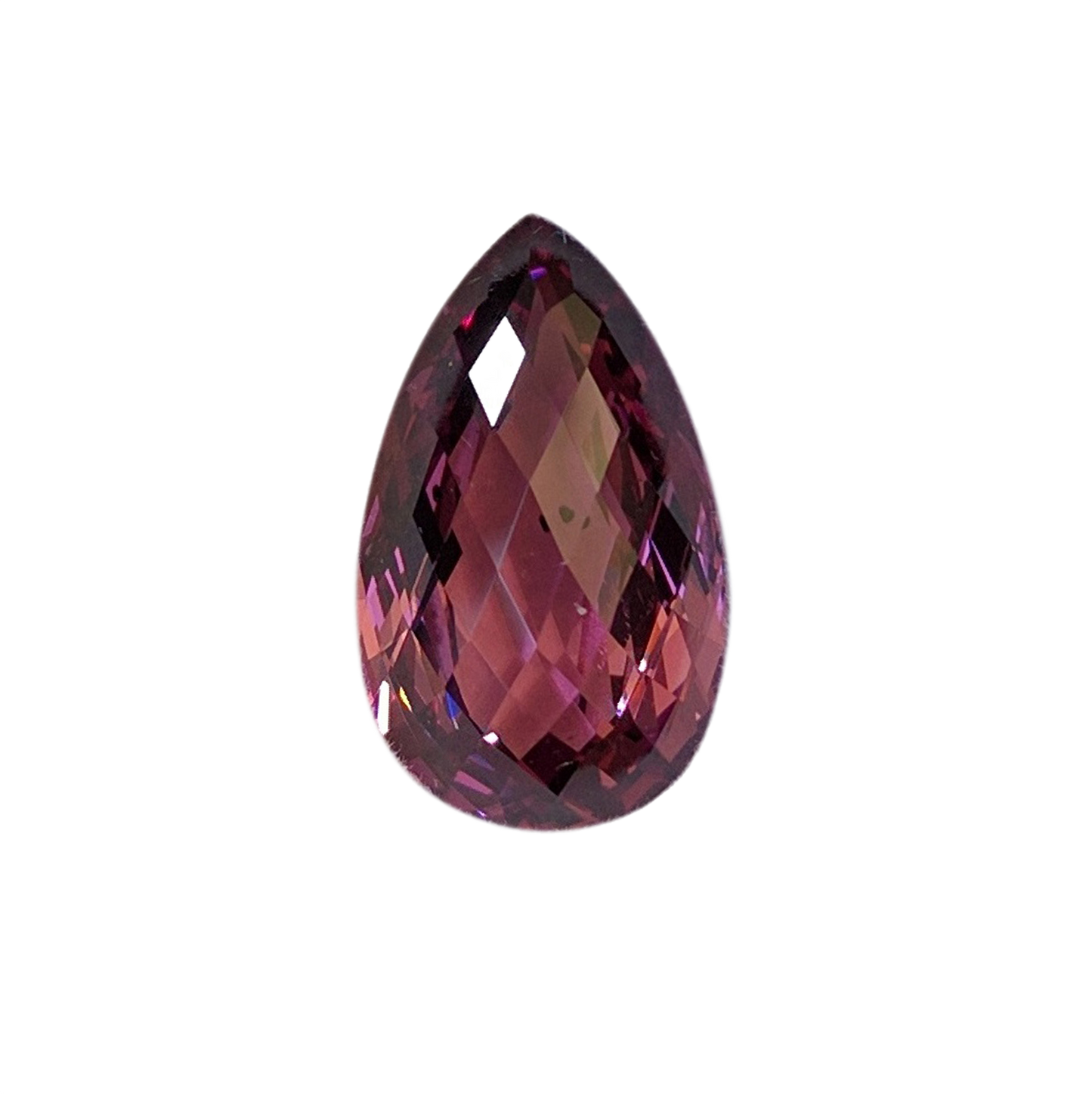 9.67ct Briolette Light Pink Rhodolite