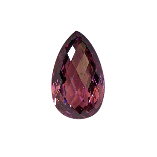 9.67ct Briolette Light Pink Rhodolite