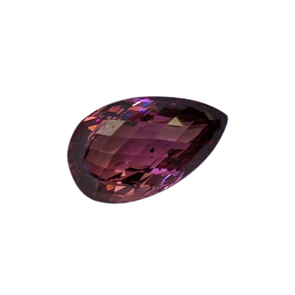 9.67ct Briolette Light Pink Rhodolite