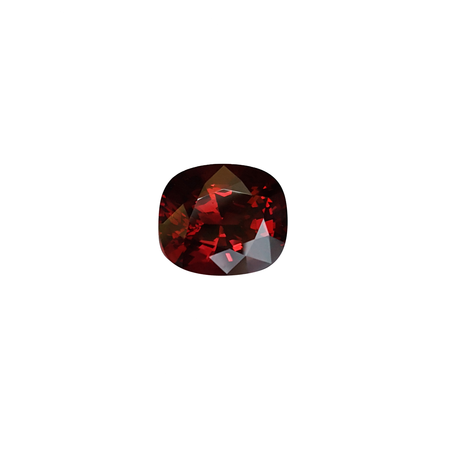 12.49ct Cushion Open Reddish Rhodolite