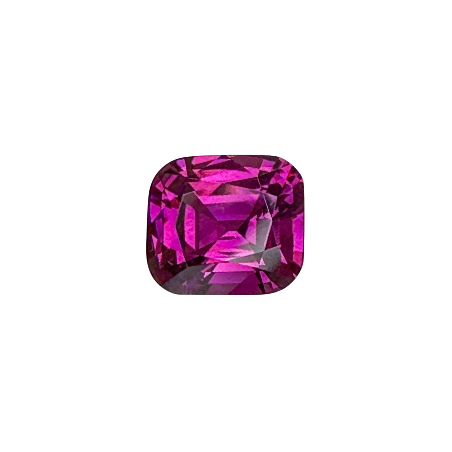 6.43ct Cushion AAA Color Rhodolite