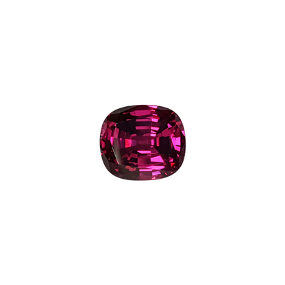 6.4ct Cushion AAA Color Rhodolite