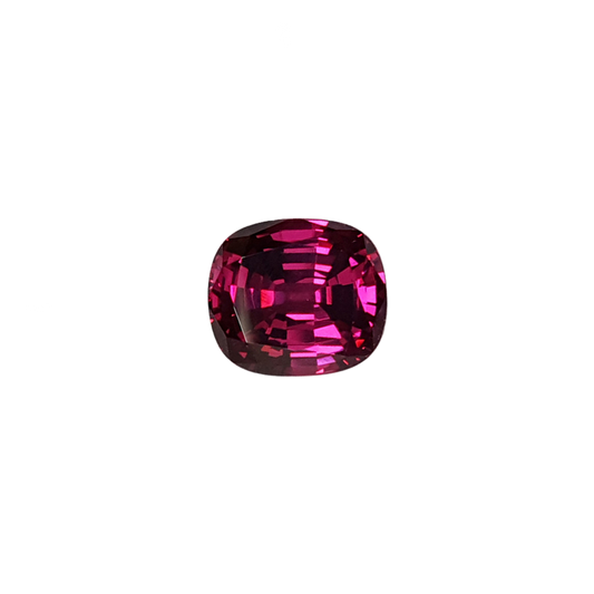 6.4ct Cushion AAA Color Rhodolite
