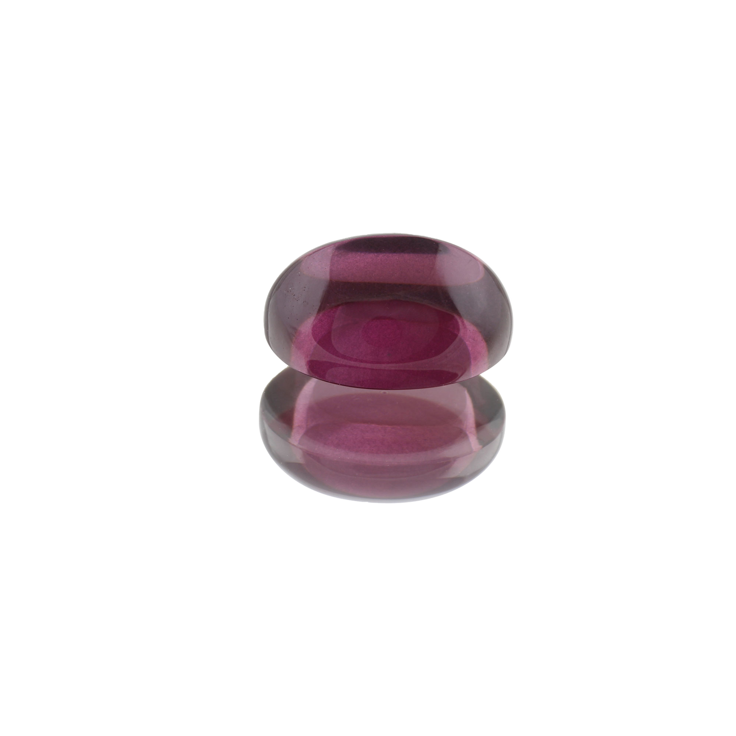 6.26ct Oval Cab Deep Burgundy Rhodolite