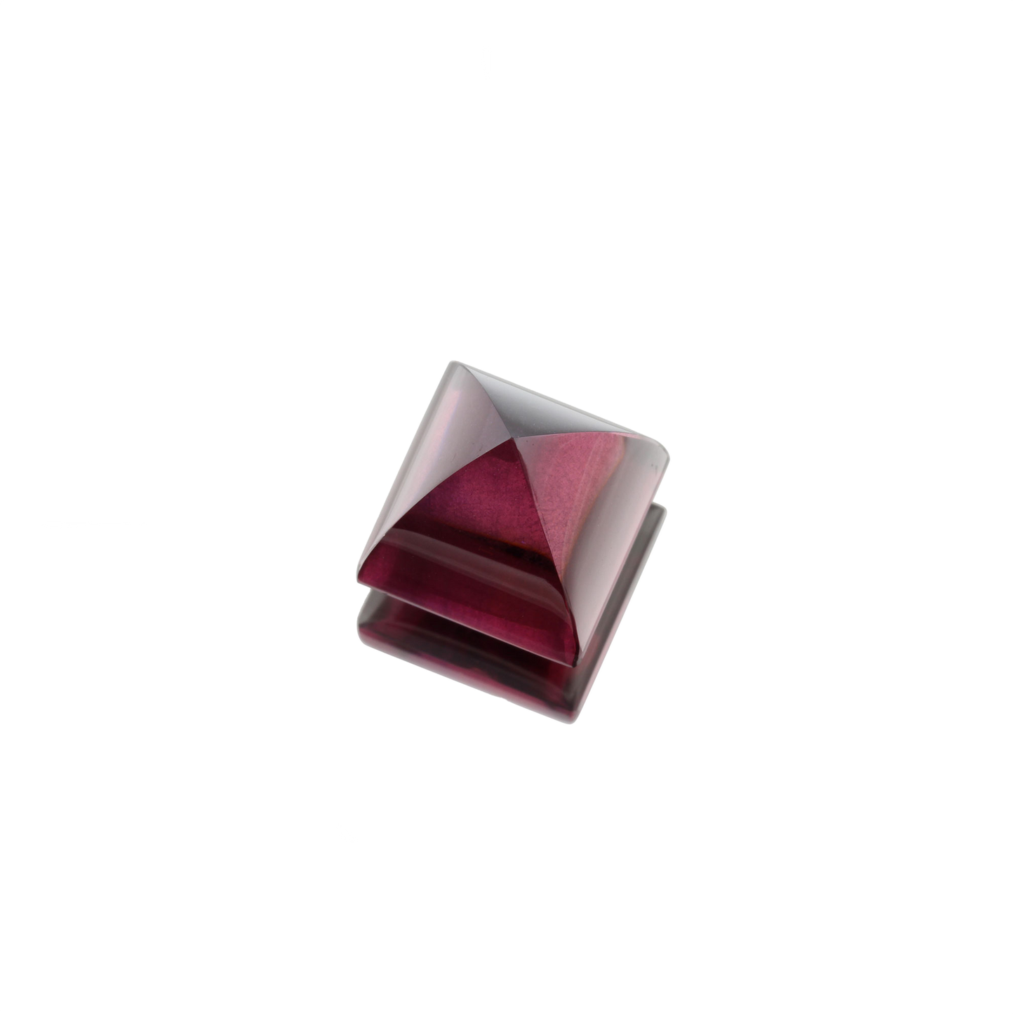 10.95ct Pyramid Cab Rhodolite