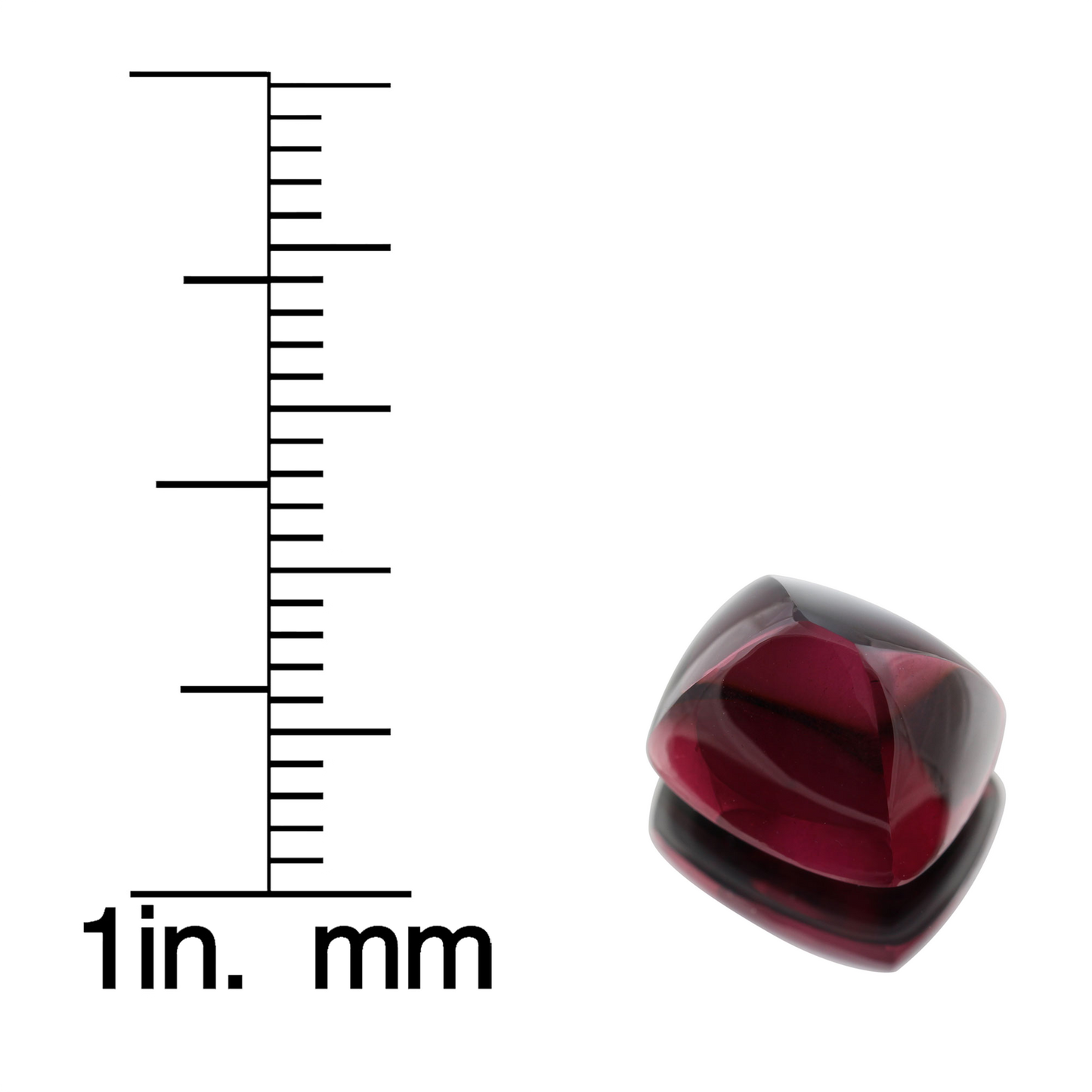 10.17ct Sugarloaf Cab Rhodolite