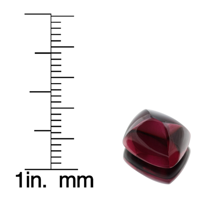 10.17ct Sugarloaf Cab Rhodolite