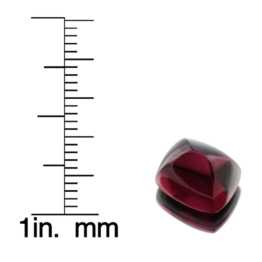 10.17ct Sugarloaf Cab Rhodolite