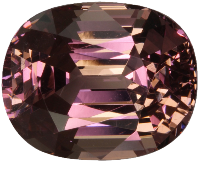6.69ct Cushion Malaya Garnet
