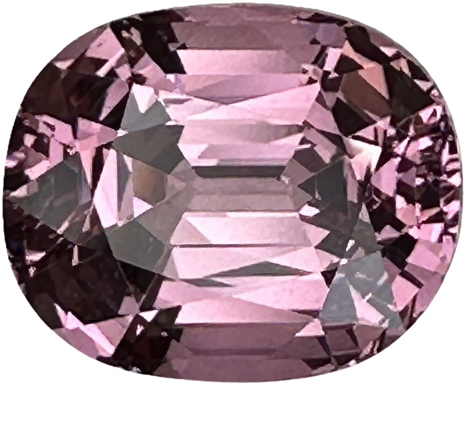 6.69ct Cushion Malaya Garnet