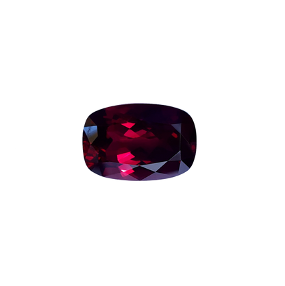 17.71ct Cushion Open Burgundy Rhodolite