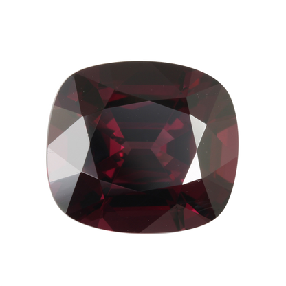 11.97ct Cushion Reddish Rhodolite