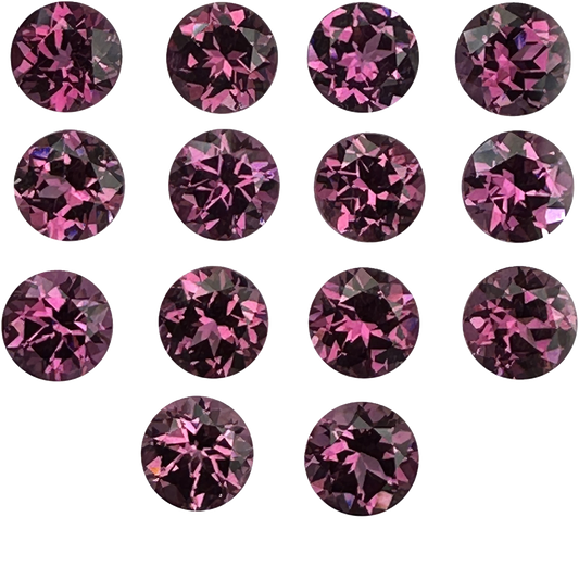 7.0mm Round Rhodolite Garnet