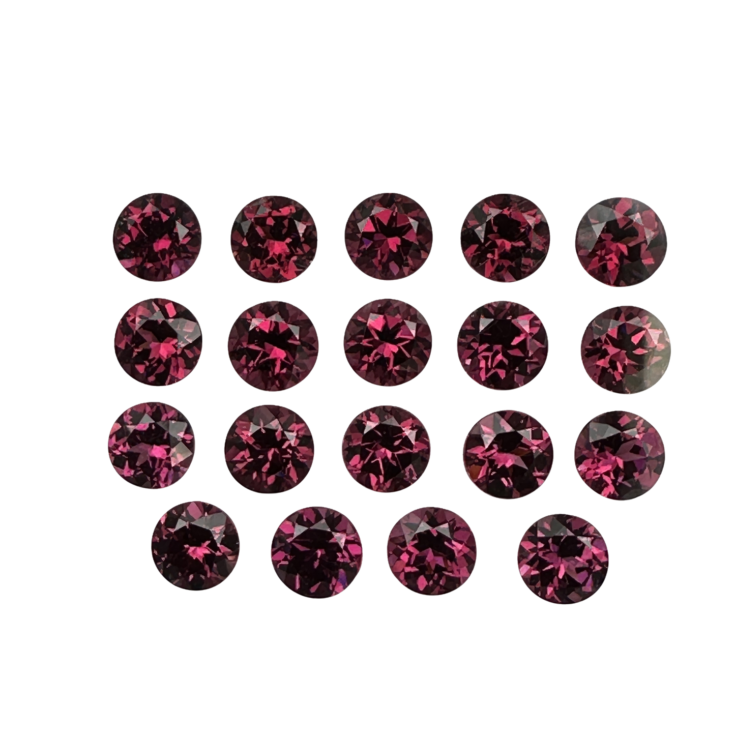 6.0mm Round Rhodolite Garnet