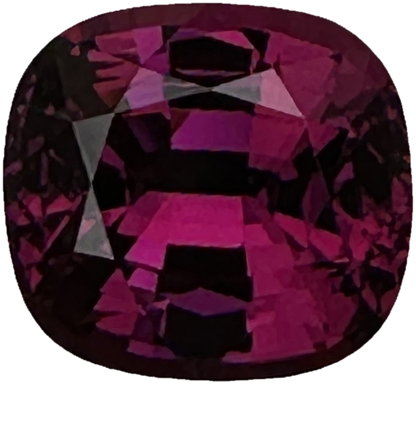24.01ct Cushion AAA Color Rhodolite
