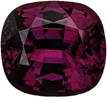24.01ct Cushion AAA Color Rhodolite