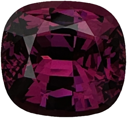 24.01ct Cushion AAA Color Rhodolite