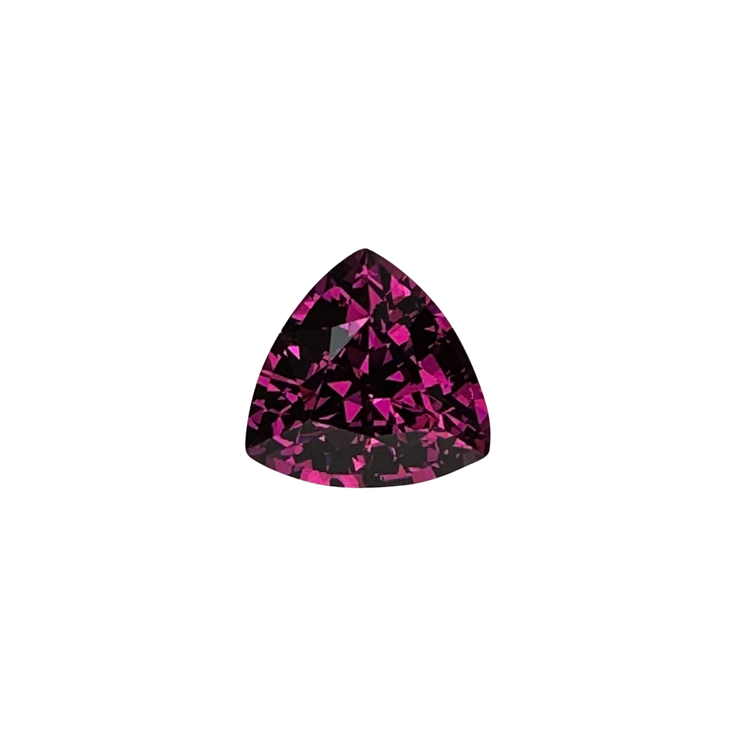 9.91ct Trillion Open Burgundy Rhodolite