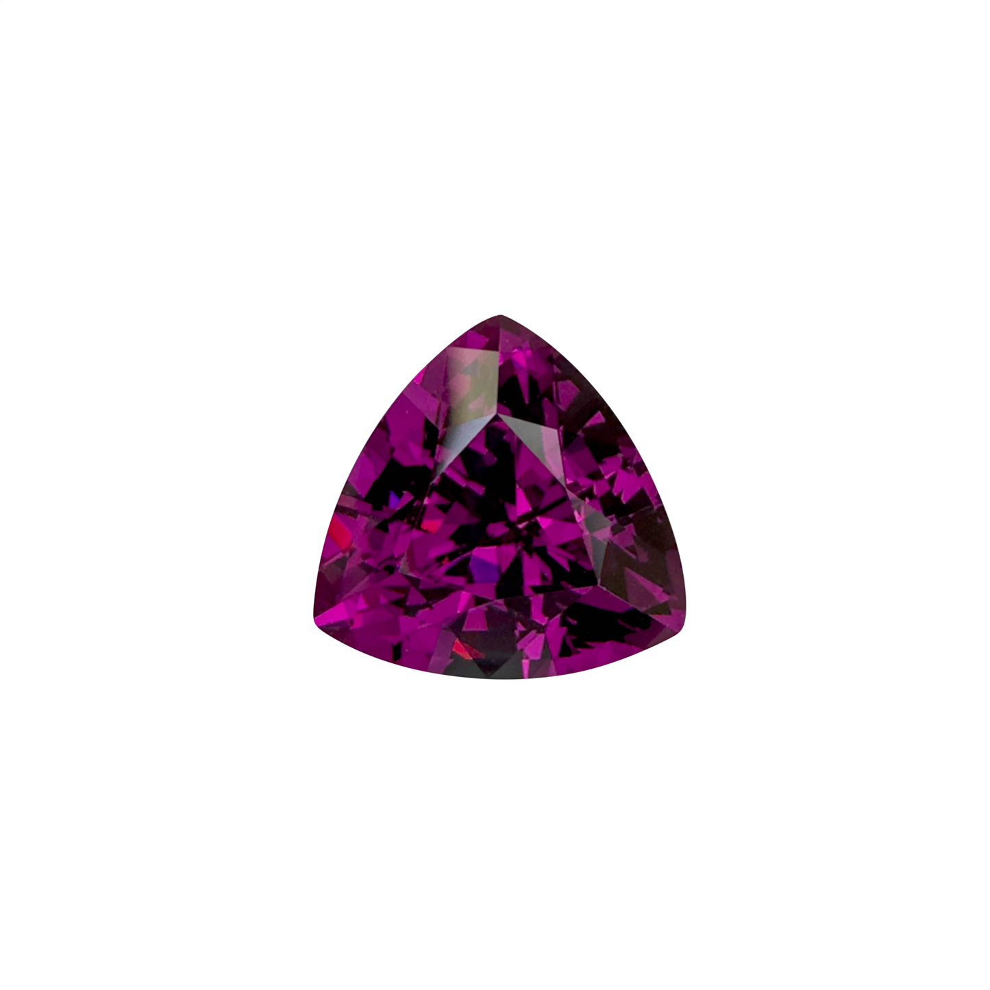 9.91ct Trillion Open Burgundy Rhodolite