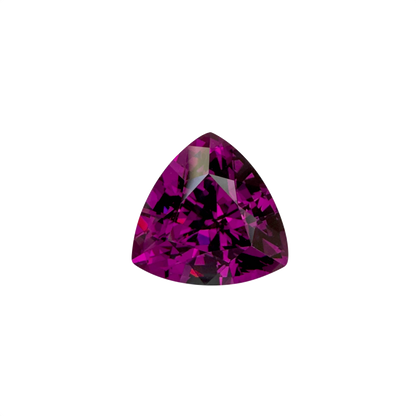 9.91ct Trillion Open Burgundy Rhodolite